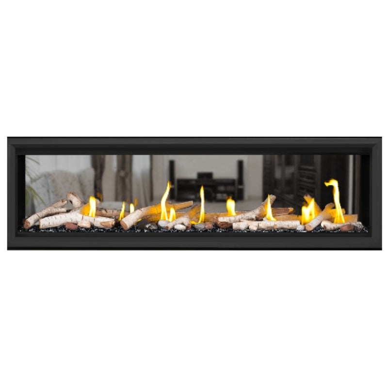 Napoleon Vector 62" See Thru Linear Direct Vent Gas Fireplace | LV62N2