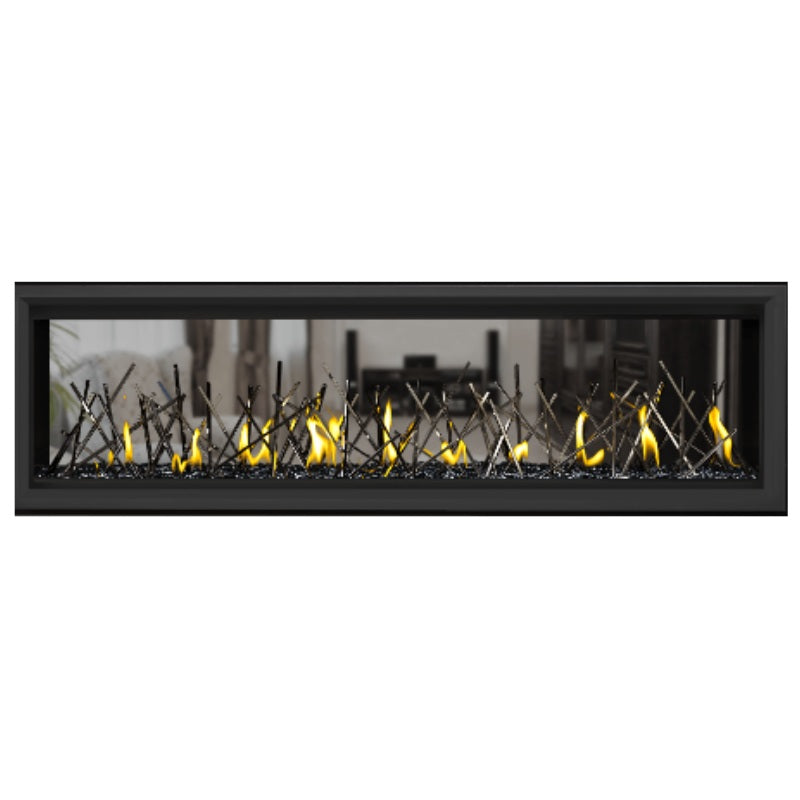 Napoleon Vector 62" See Thru Linear Direct Vent Gas Fireplace | LV62N2