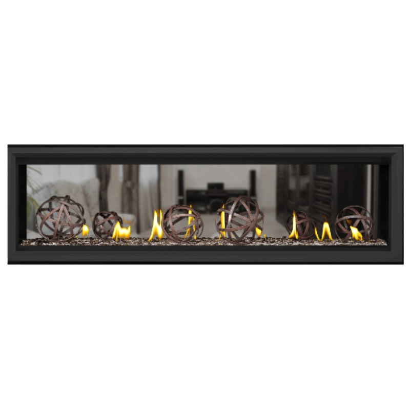 Napoleon Vector 62" See Thru Linear Direct Vent Gas Fireplace | LV62N2