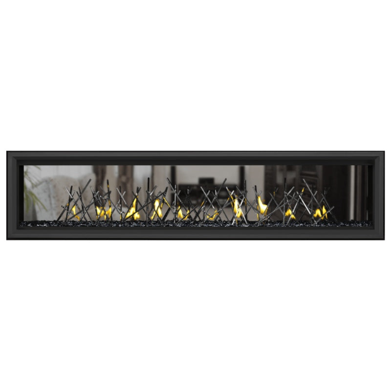 Napoleon Vector 74" See Thru Linear Direct Vent Gas Fireplace | LV74N2