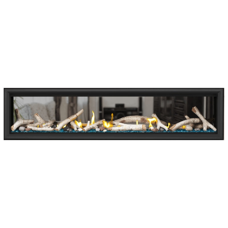Napoleon Vector 74" See Thru Linear Direct Vent Gas Fireplace | LV74N2