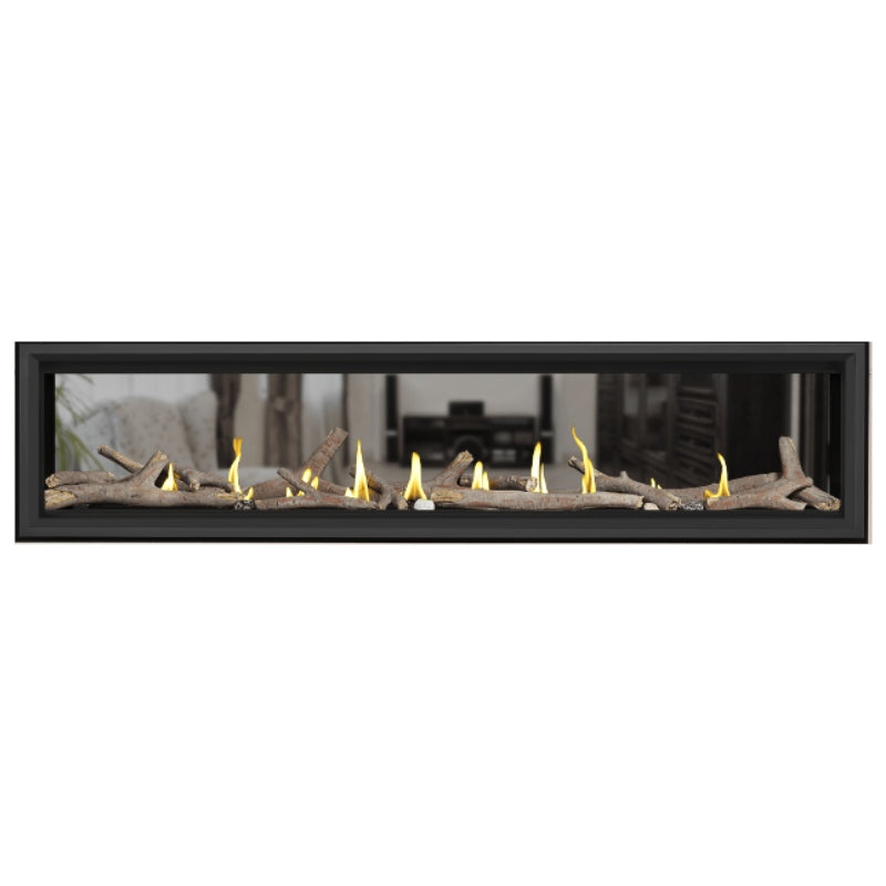 Napoleon Vector 74" See Thru Linear Direct Vent Gas Fireplace | LV74N2