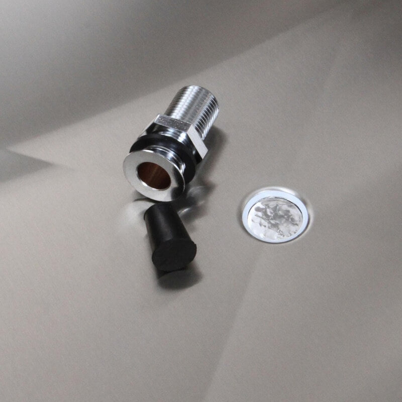 BBQ Generals Elite Series 18-Inch Slide-In Ice Bin Cooler w/ Speed Rail & Condiment Holder