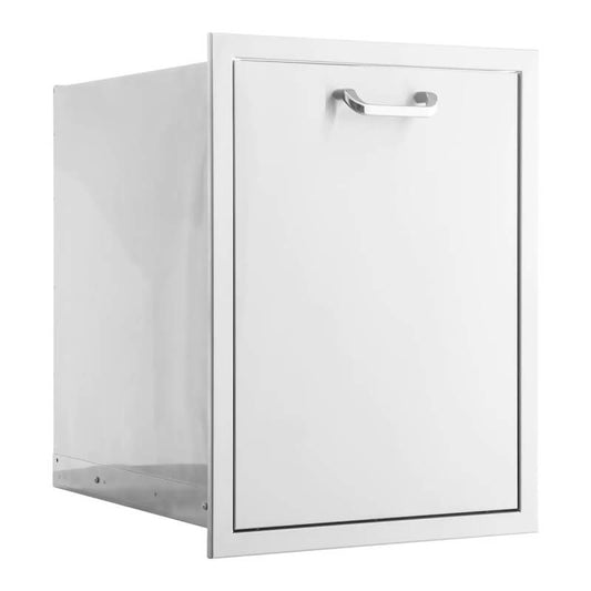 BBQ Generals Elite Series 20-Inch Roll-Out Double Trash/Recycling Drawer - Traditional