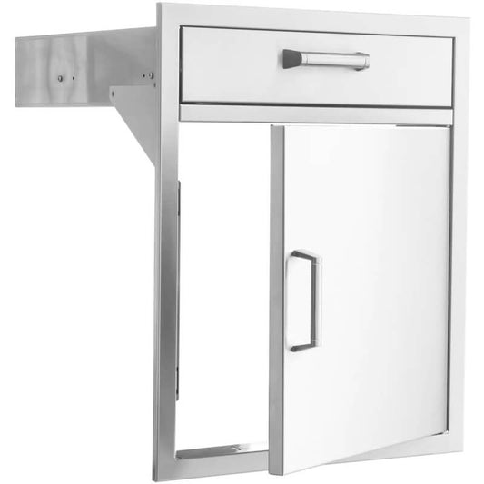 BBQ Generals Elite Series 21-Inch Access Door & Drawer Combo