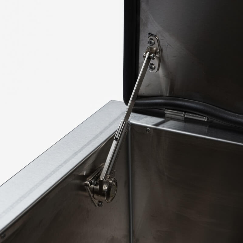 BBQ Generals Elite Series 25-Inch Drop-In Ice Bin Cooler With Condiment Holder - Traditional