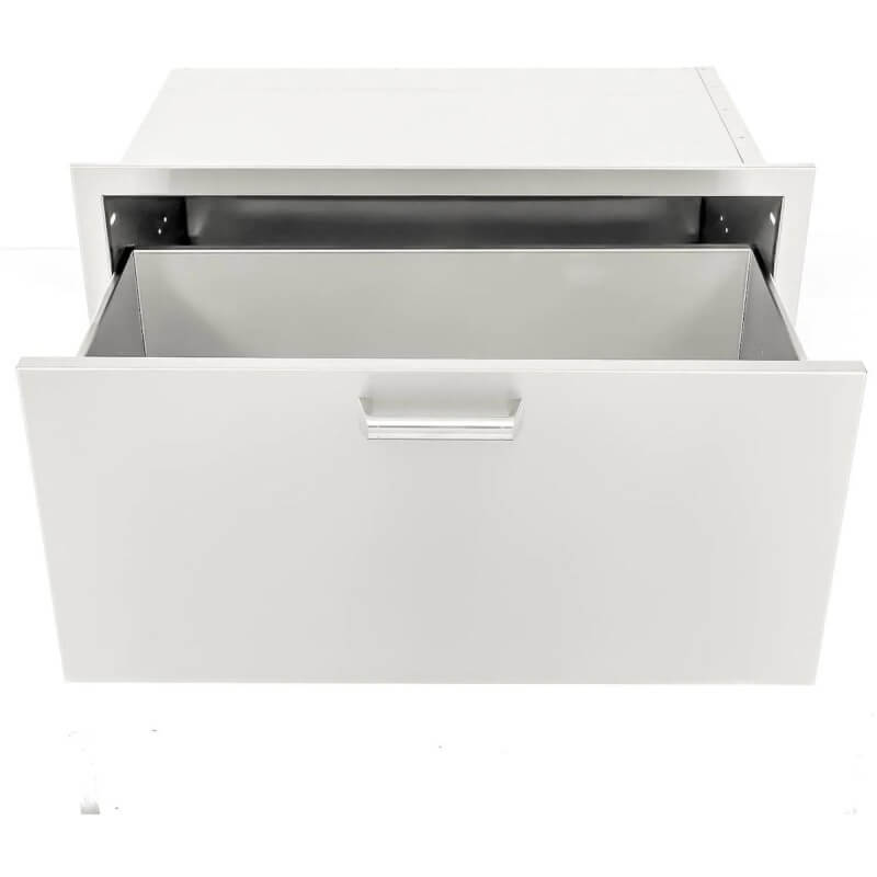 BBQ Generals Elite Series 30 X 15-Inch Stainless Steel Single Access Drawer