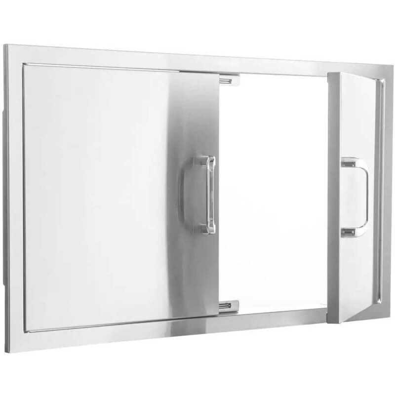 BBQ Generals Elite Series 40-Inch Stainless Steel Double Access Door