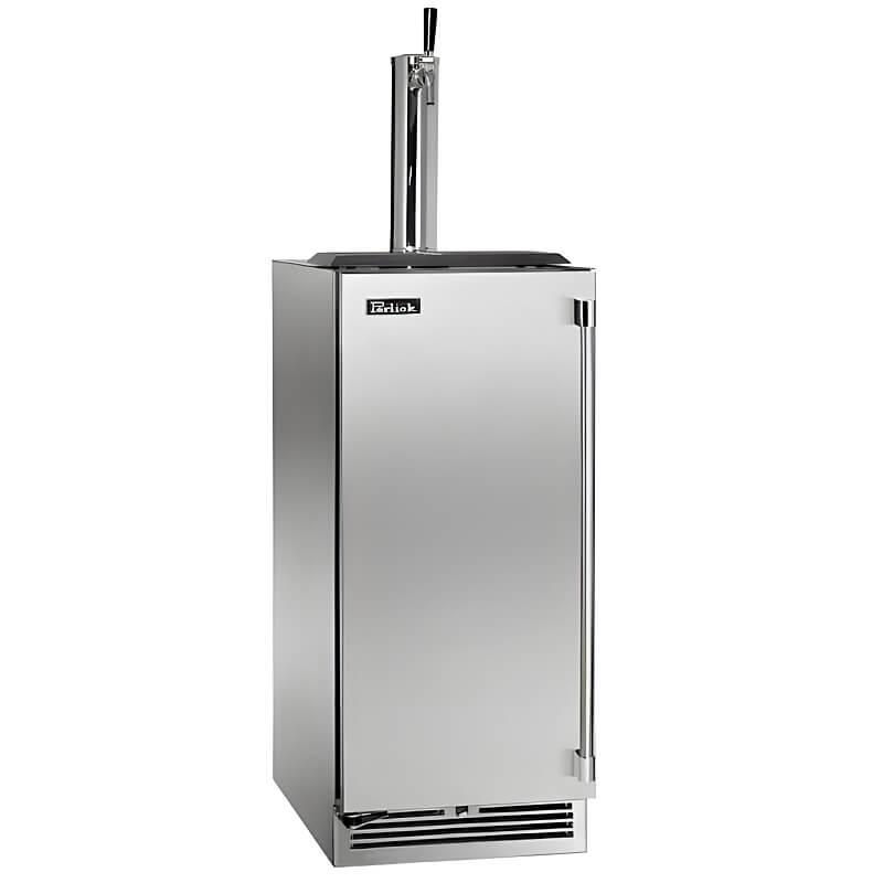 Perlick 15-Inch Signature Series Stainless Steel Outdoor Beverage Dispenser - HP15TO-4-1