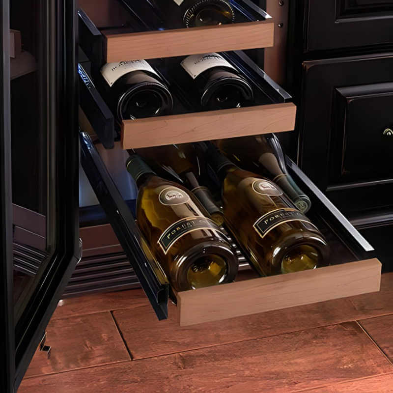 Perlick 24-Inch Wood Wine Shelf Fronts - 67115-24