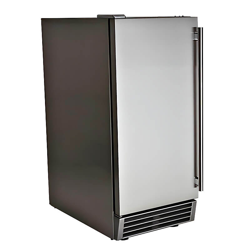 RCS 15-Inch Outdoor Rated 44 LB Ice Maker With Gravity Drain - REFR3