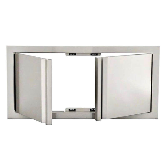 RCS Valiant 45 Inch Low Profile Stainless Steel Double Door - VDD4