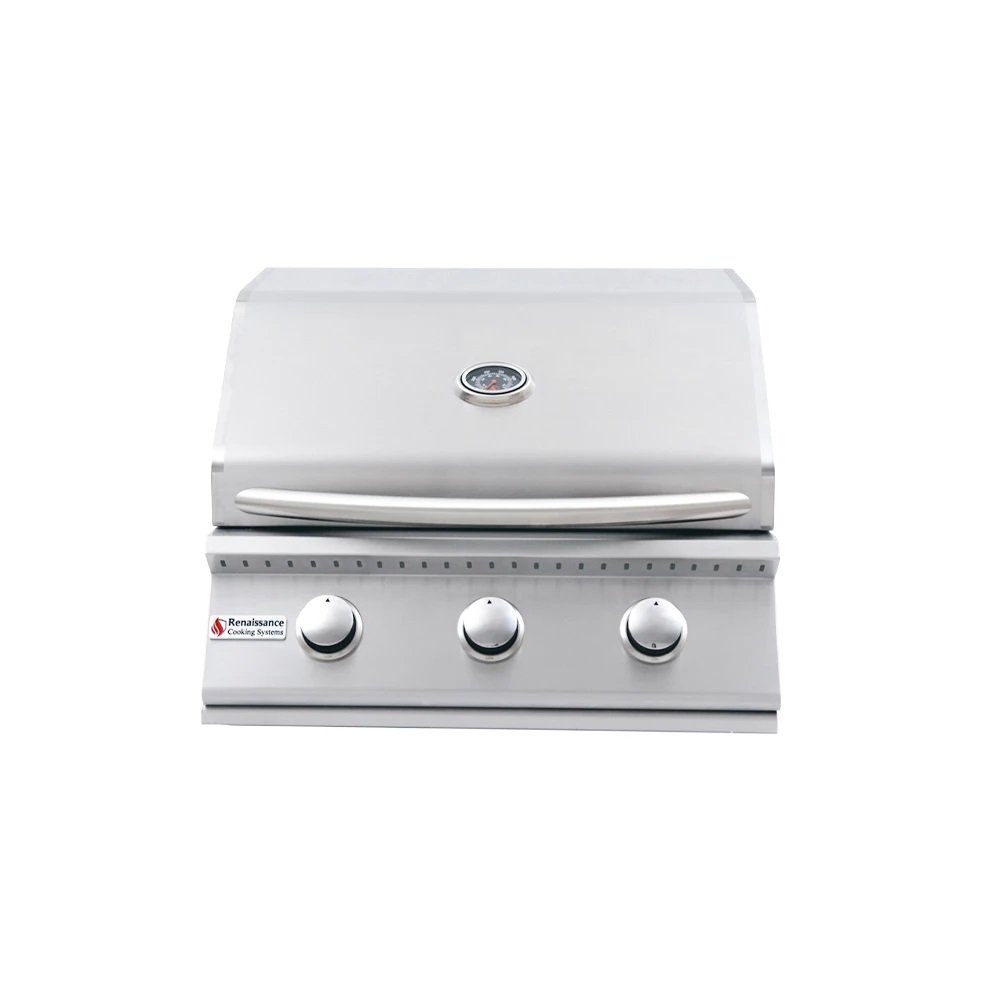 RCS Premier Series 26" 3 Burner Freestanding Gas Grill