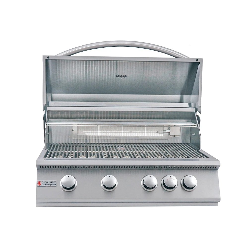 RCS Premier Series 32" 4 Burner Freestanding Gas Grill