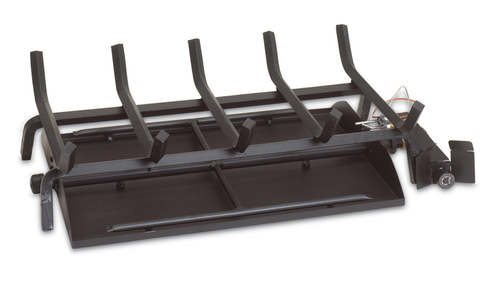 Real Fyre G45 See Thru Vented Gas Burner - Glass | Triple T