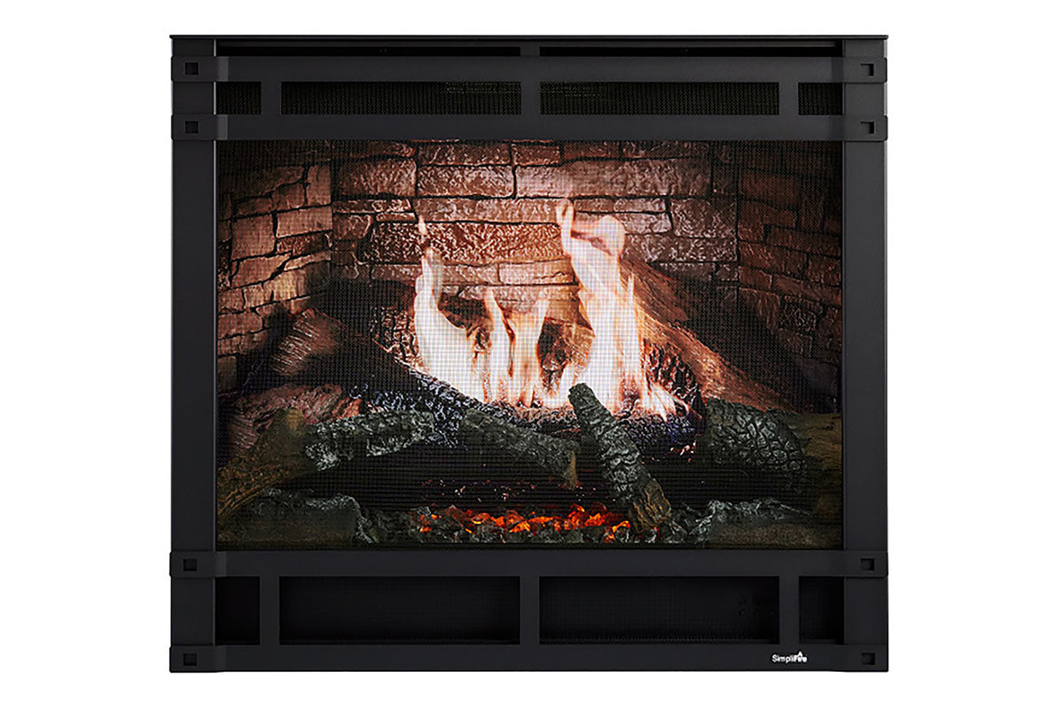 SimpliFire Inception 36'' Traditional Smart Electric Fireplace