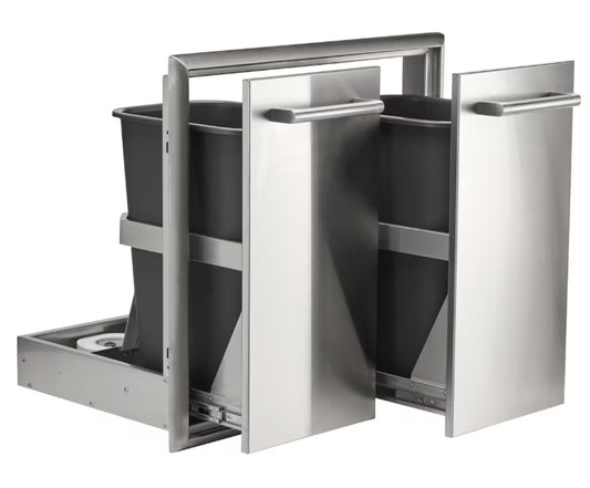 Coyote 26 Inch Pull Out Trash and Recycle - C3-TC