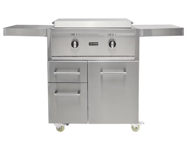 Coyote 30 Inch Built-In Flat Top Griddle
