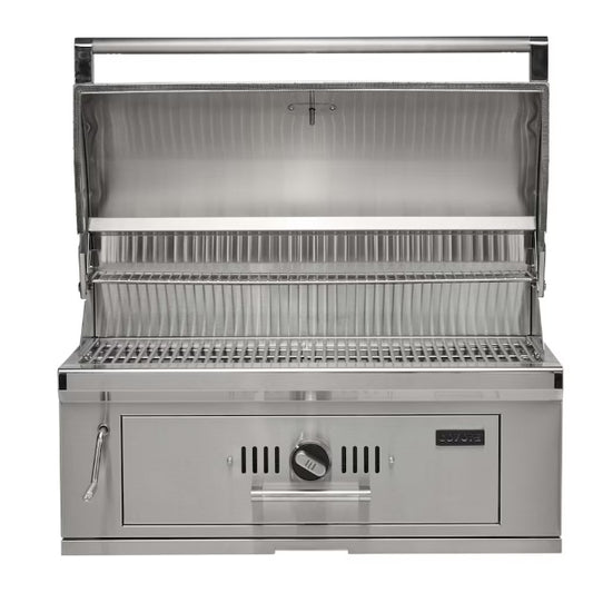 Coyote 36 Inch Built-In Charcoal Grill - C3CH36