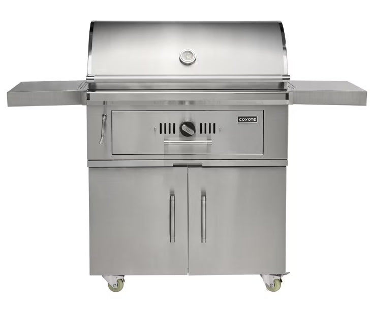 Coyote 36 Inch Built-In Charcoal Grill - C3CH36