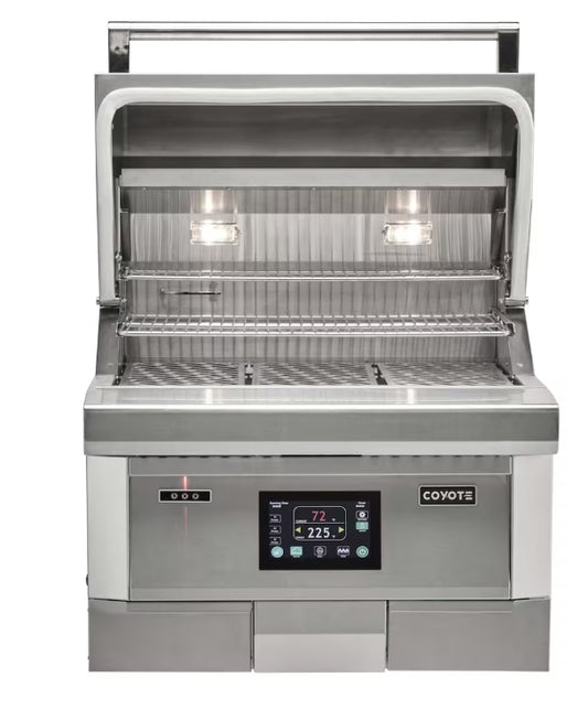 Coyote 28-inch Built In Pellet Grill - C2P28
