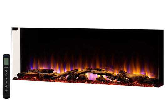 SimpliFire Scion Trinity 55" Multi-Side View Built In Electric Fireplace