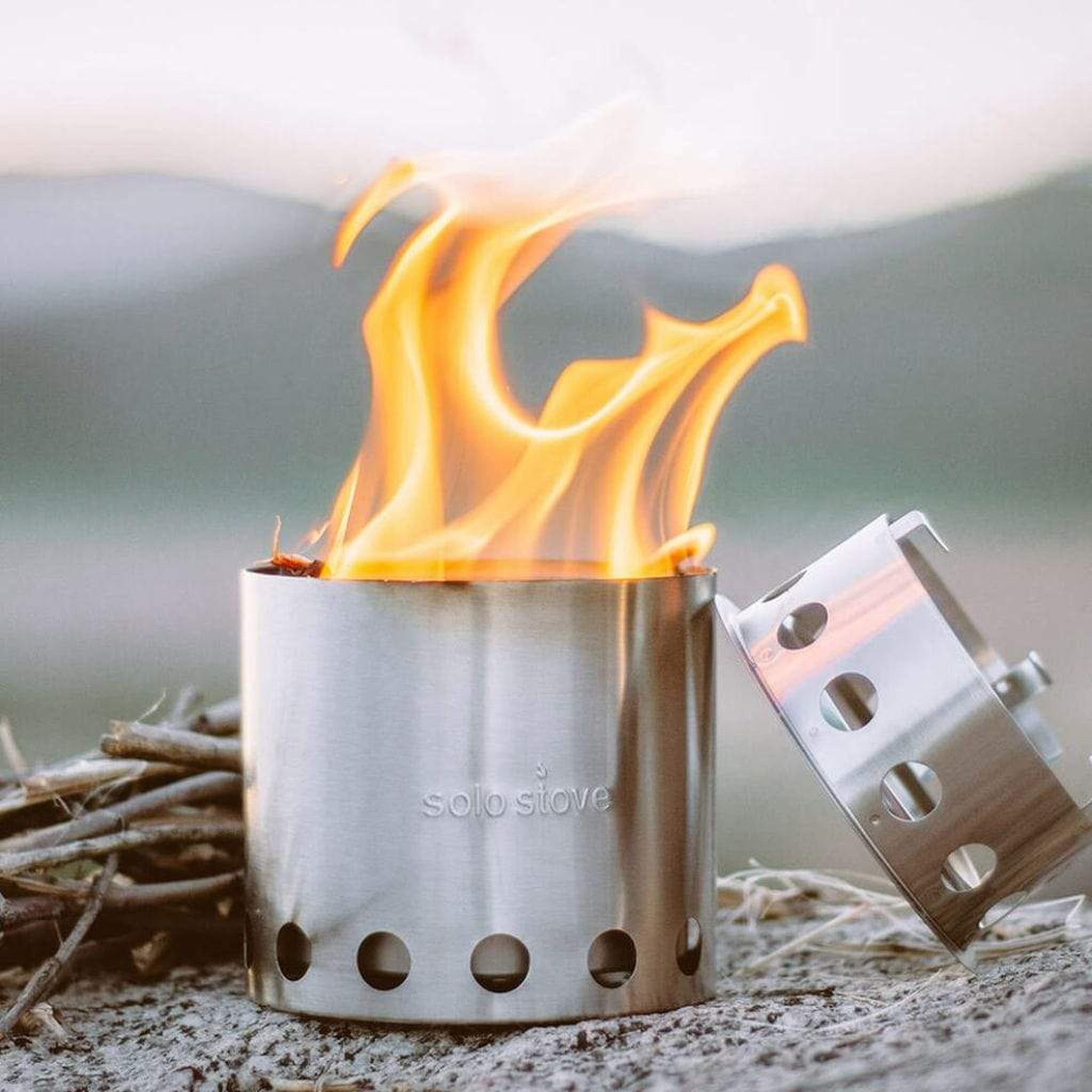 Solo Stove Lite Stainless Steel Camp Stove