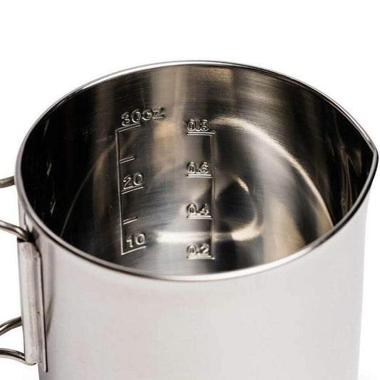 Solo Stove Pot 900 30 oz Lightweight Stainless Steel Cooking Pot
