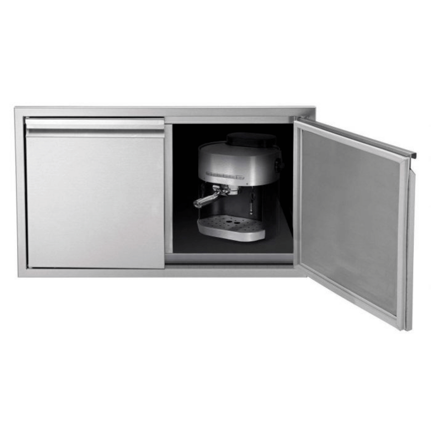 Twin Eagles 36 x 21-Inch Low Profile Sealed Stainless Steel Dry Storage Pantry