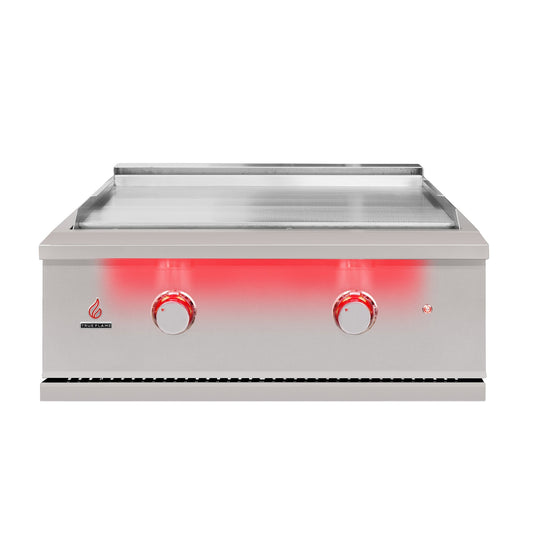 TrueFlame 30" Built-In Gas Griddle