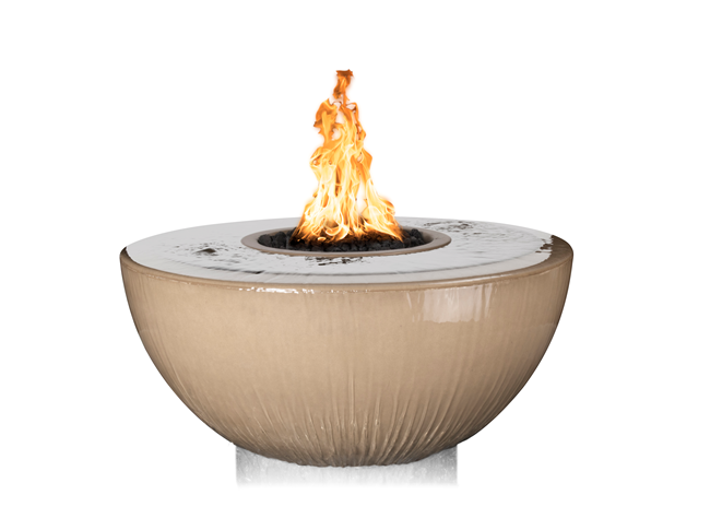 Sedona 360° Concrete Fire & Water Bowl