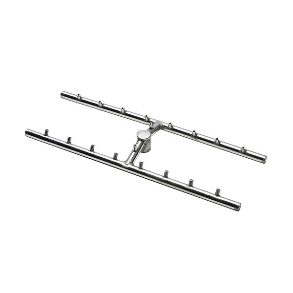 Rectangle Drop-In Torpedo Fire Pit H-Burner Kit - Hi/Lo Electronic Ignition by HPC Fire