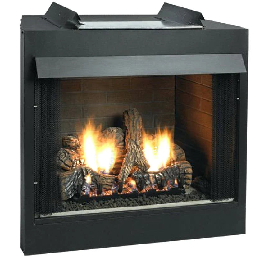 Empire Breckenridge Deluxe 36" Vent Free Gas Fireplace | Flush Front