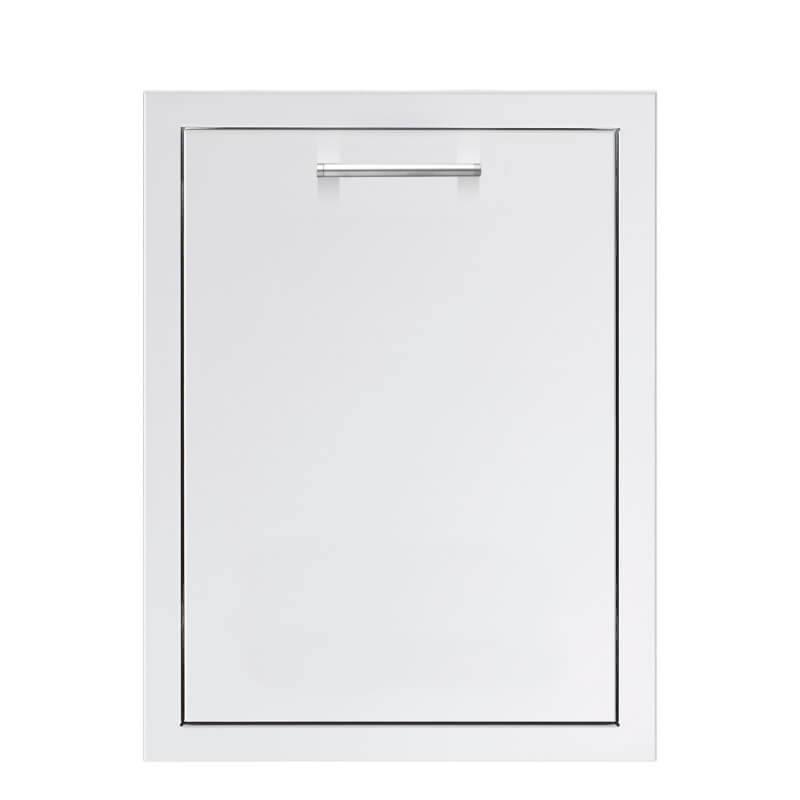 TrueFlame 20-Inch Stainless Steel Trash Pullout Drawer - TF-TD1-20