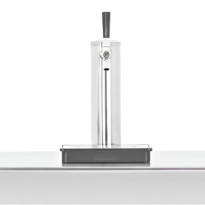 TrueFlame 24-Inch 6.6 Cu. Ft. Outdoor Rated Single Tap Kegerator - TF-RFR-24DK1