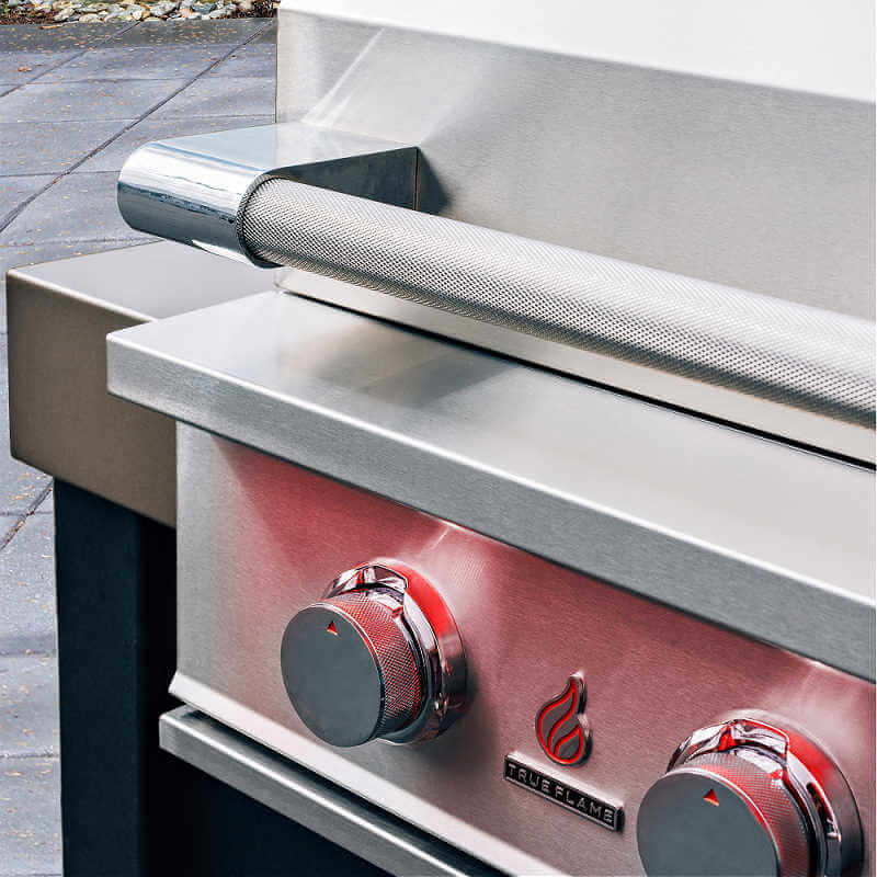 TrueFlame 25 Inch 3 Burner Built-In Gas Grill