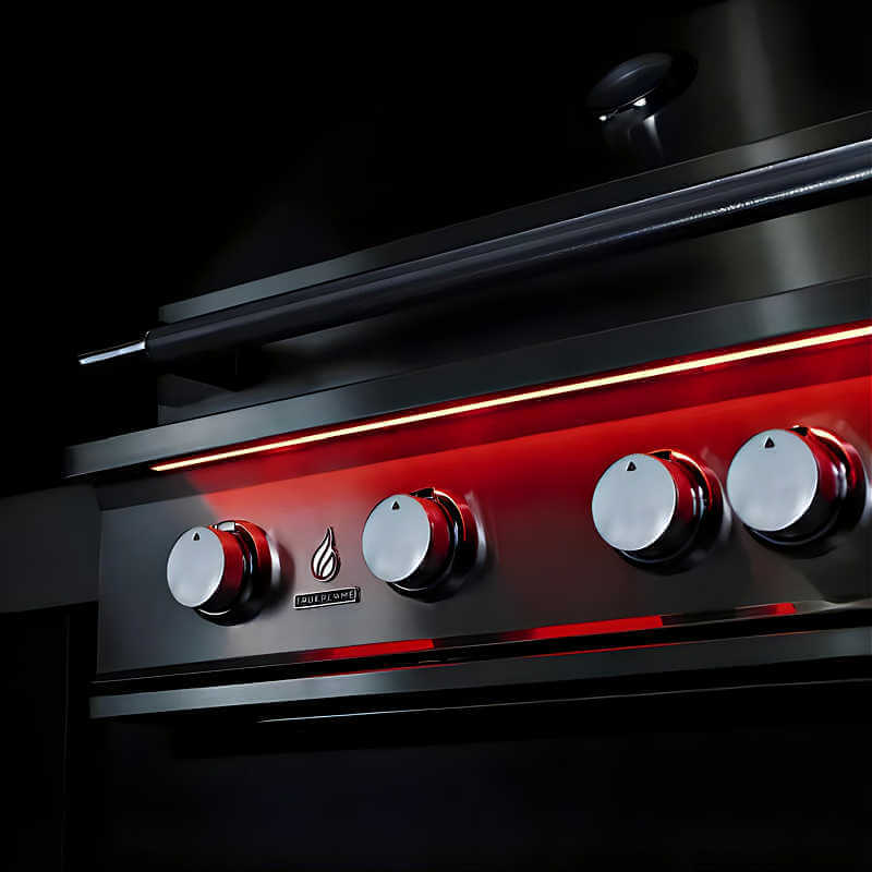 TrueFlame 40 Inch 5 Burner Built-In Gas Grill