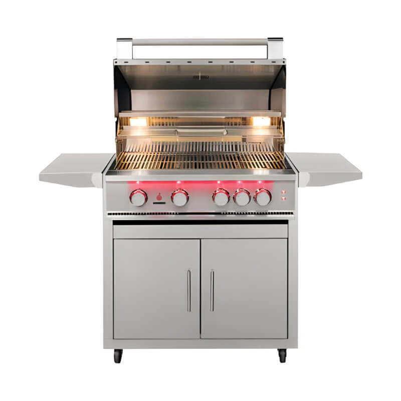 TrueFlame 40 Inch 5 Burner Freestanding Gas Grill