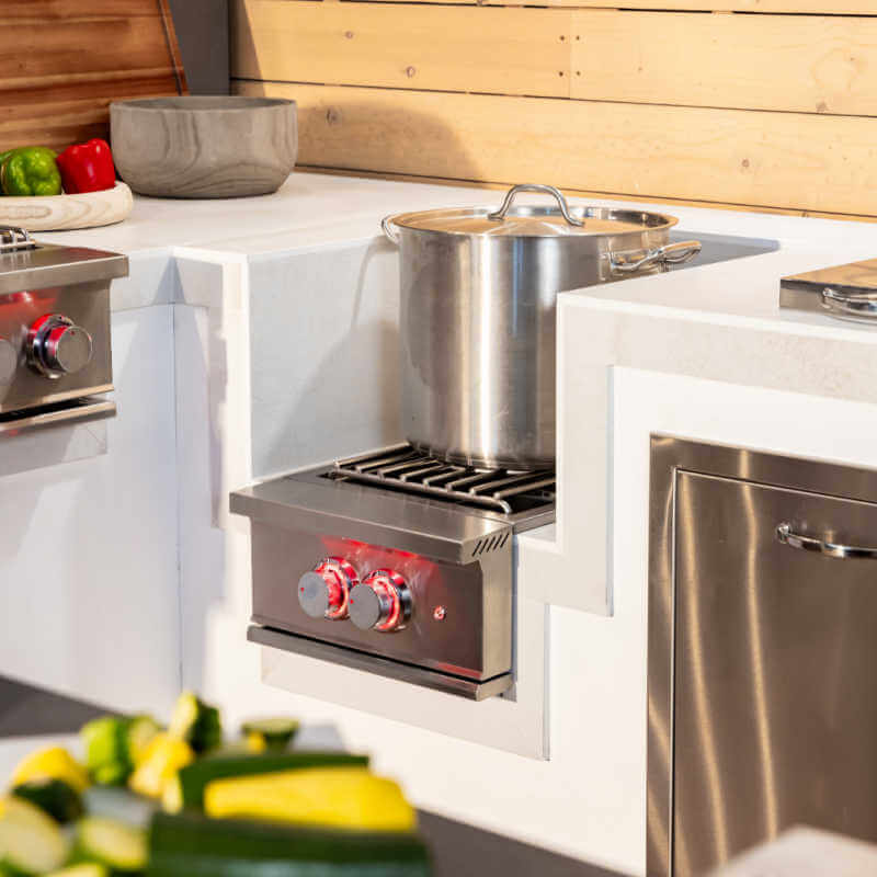 TrueFlame Built-In Stainless Steel Power Burner - TFPB