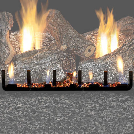 Empire Driftwood Vented Burncrete Complete Fireplace Log Set