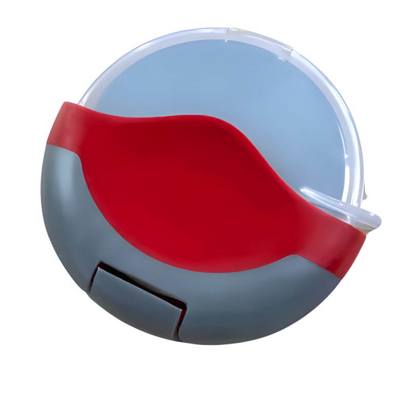 WPPO Deluxe Roller Pizza Cutter With Safety Shield - WKA-PC01