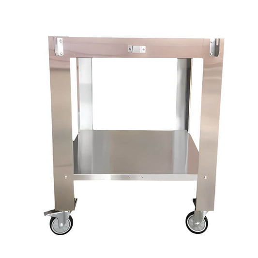WPPO Karma 32 Inch Stainless Steel Outdoor Pizza Oven Cart - WKCT-2S