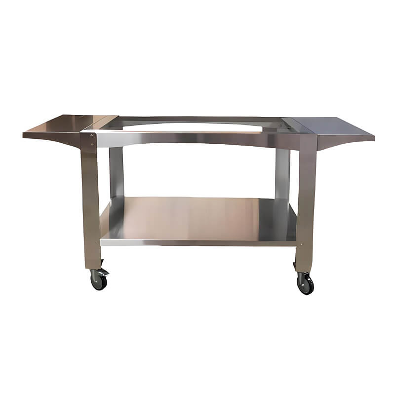 WPPO Karma 55 Inch Stainless Steel Outdoor Pizza Oven Cart - WKCT-4S