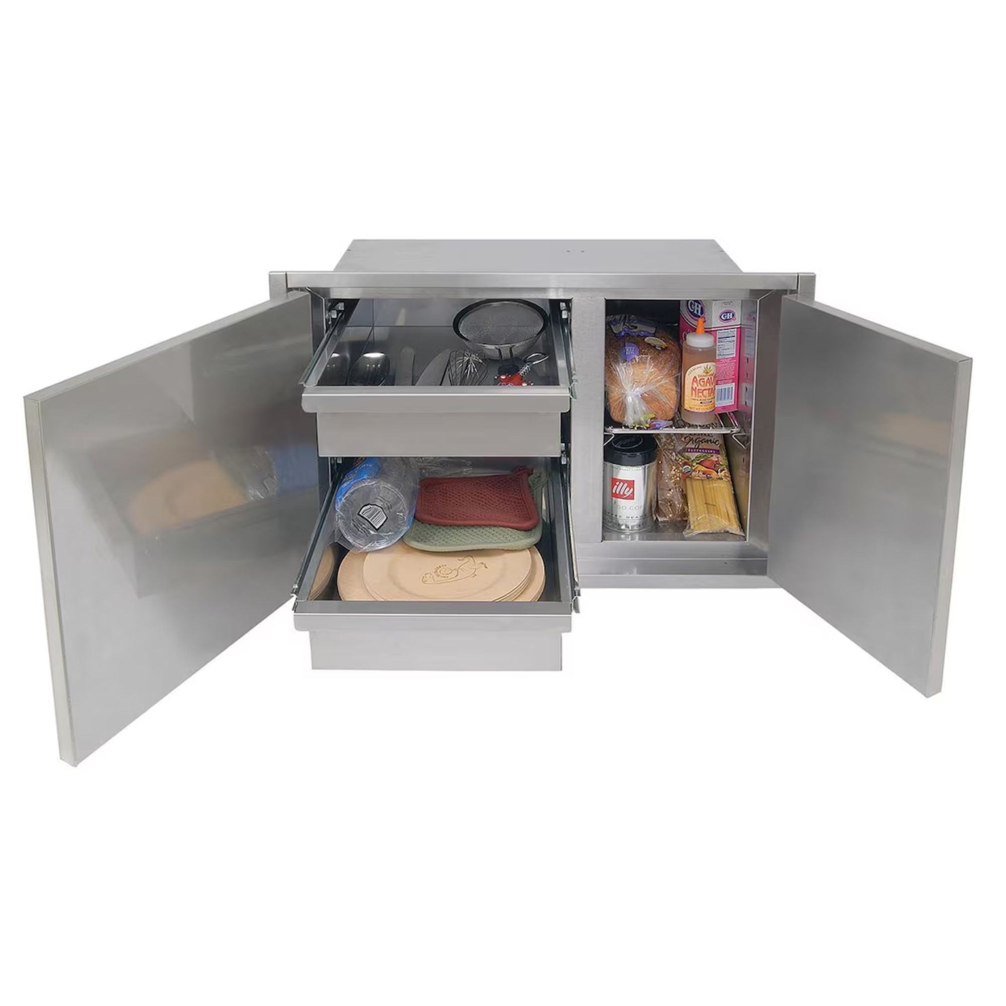 Alfresco 42 X 21-Inch Low Profile Sealed Dry Storage Pantry