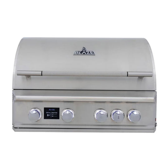 Blaze LTE PRO 32-Inch 4-Burner Built-in Gas Grill w/ Digital Temperature Screen & Rear Infrared Burner