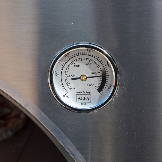 Alfa Classico 2 Pizze Grey Gas Pizza Oven