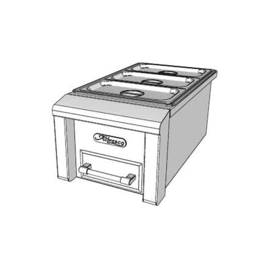 Alfresco 14-Inch Built-In Food Warmer and Steam Table