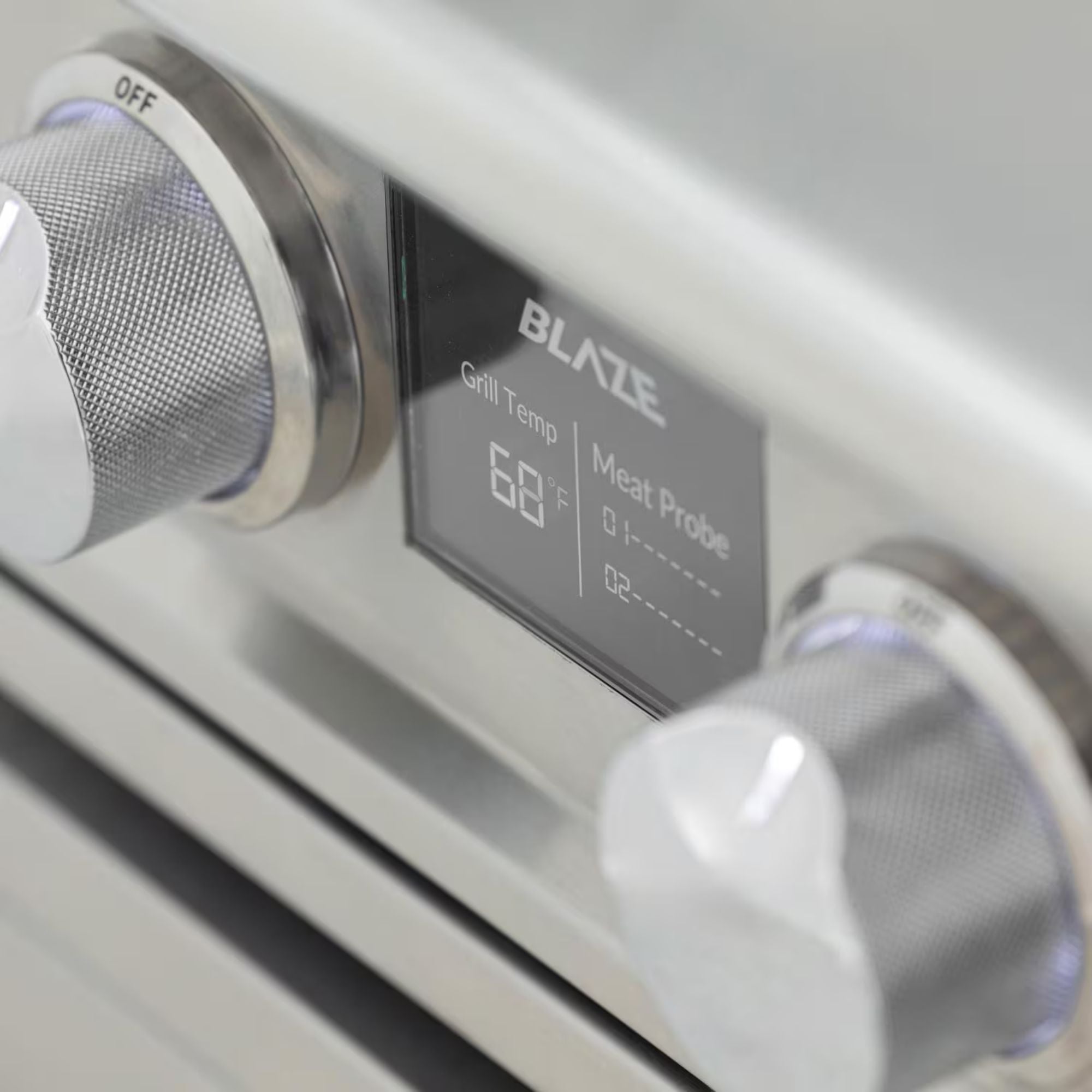 Blaze LTE PRO 32-Inch 4-Burner Freestanding Gas Grill w/ Digital Temperature Screen & Rear Infrared Burner