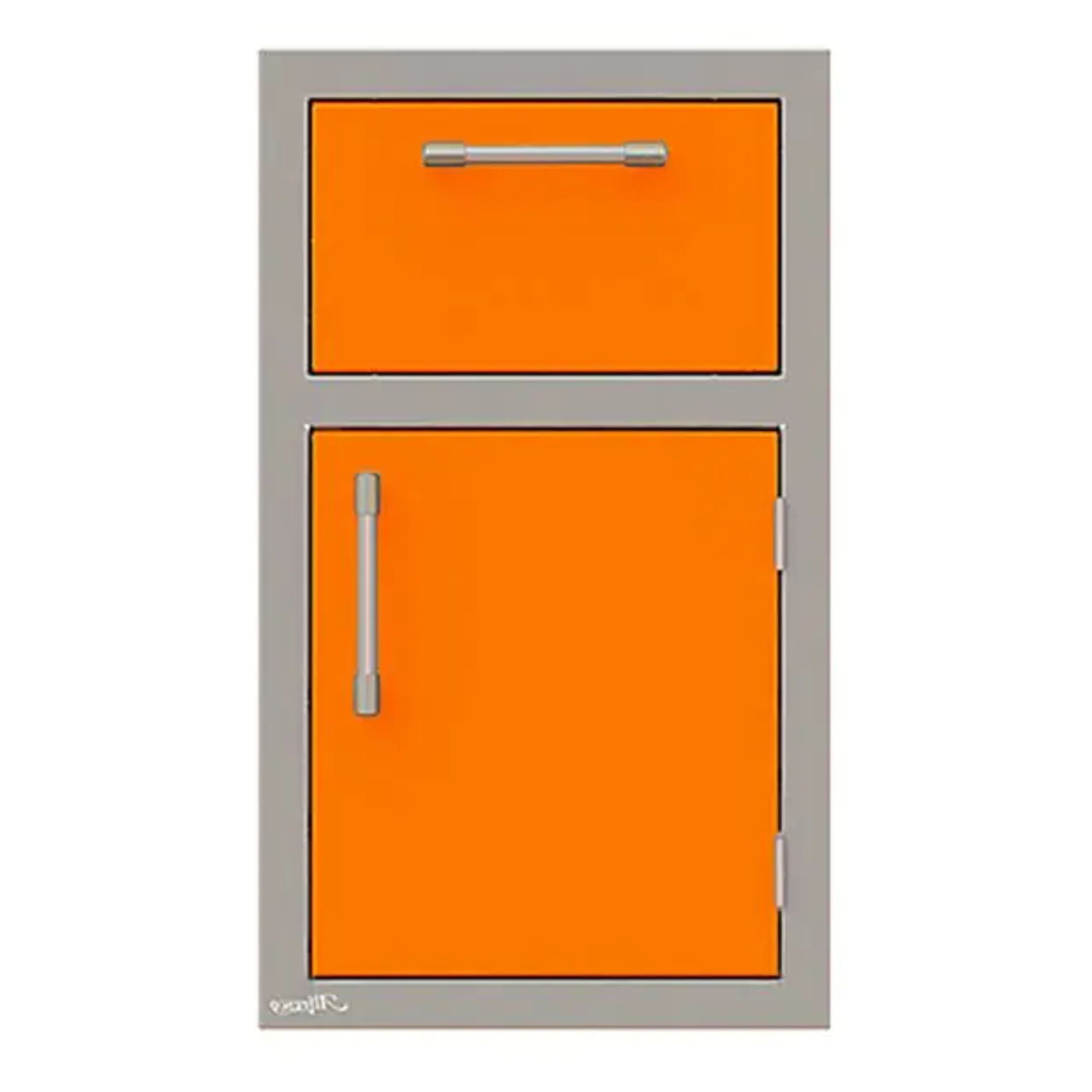 Alfresco 17-Inch Stainless Steel Right-Hinged Soft-Close Door & Drawer Combo