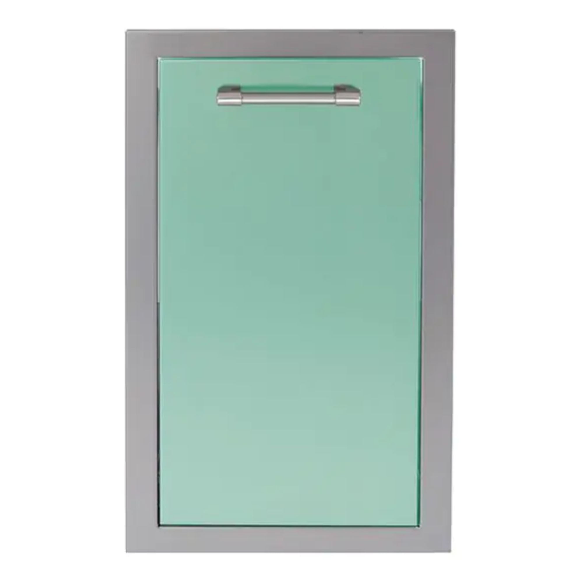 Alfresco 15-Inch Stainless Steel Soft-Close Roll-Out Trash Center